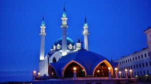 4 Kazan Mosquée nuit
