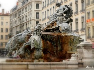 Place des Terreaux - Fontaine Bartholdi